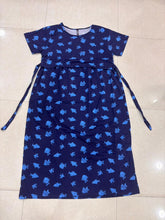Maternity wear- Blue fish printed one piece