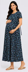 Maternity wear- Floral print one piece