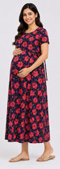Maternity wear- Red short one piece