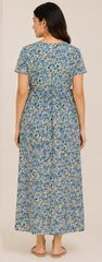 Maternity wear- Illusion printed one piece
