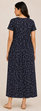 Maternity wear- Stars printed one piece