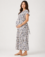 Maternity wear- Black and white one piece