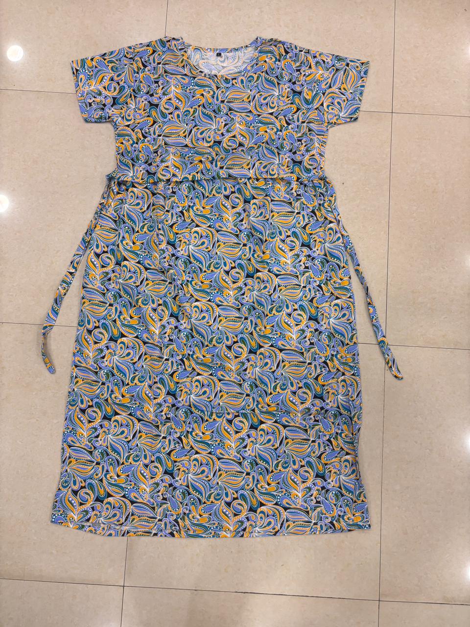 Maternity wear- Illusion printed one piece
