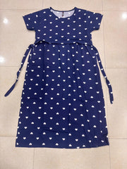 Maternity wear- Hearts printed one piece