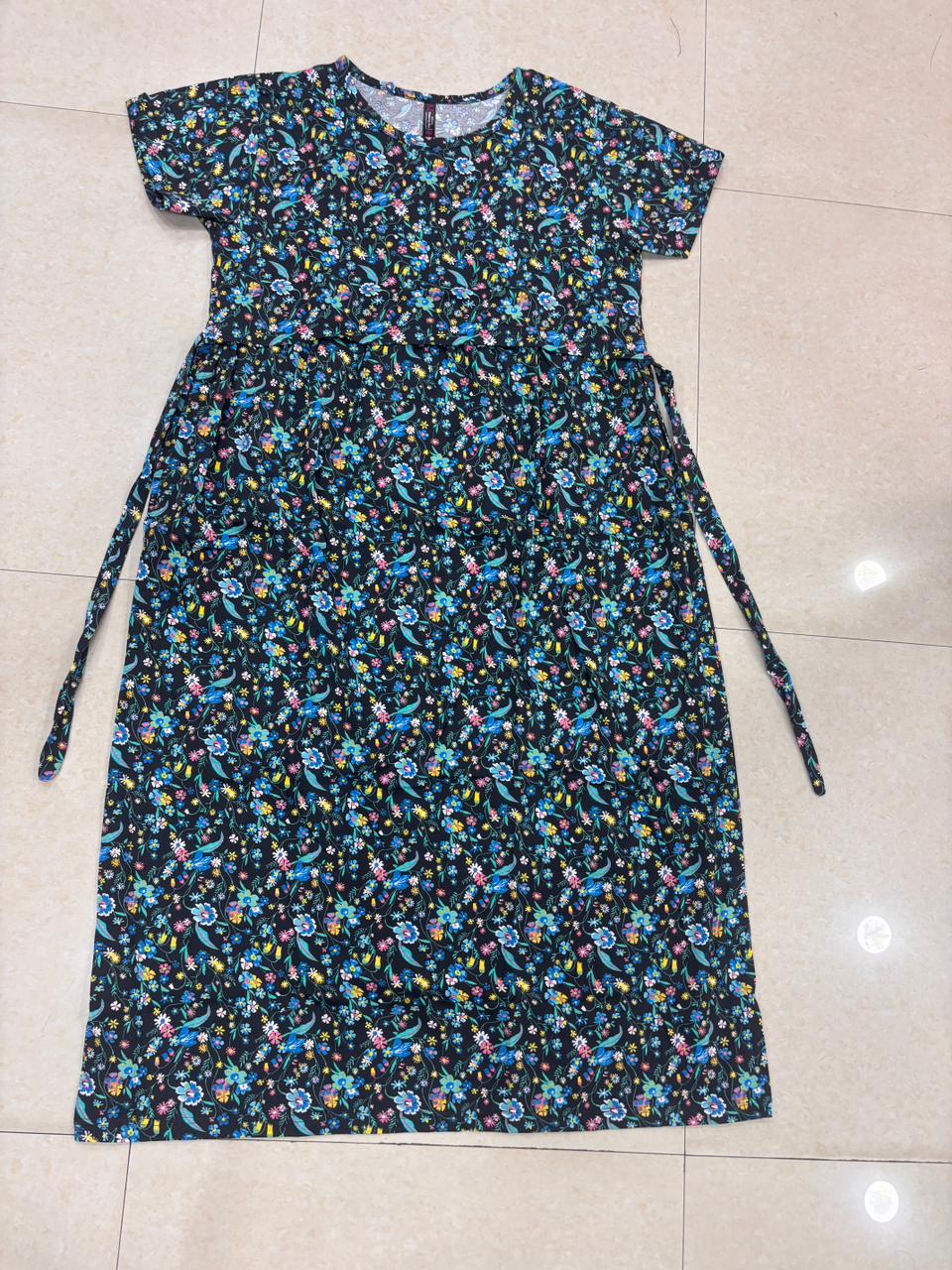 Maternity wear- Floral print one piece