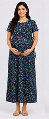 Maternity wear- Floral print one piece