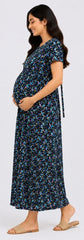 Maternity wear- Floral print one piece