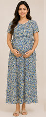 Maternity wear- Illusion printed one piece