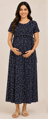 Maternity wear- Stars printed one piece
