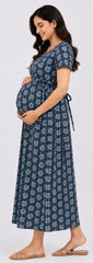 Maternity wear- flower printed one piece