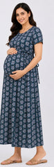Maternity wear- flower printed one piece